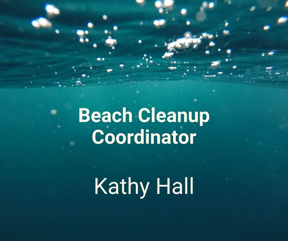 Beach Cleanup Coordinator, Kathy Hall