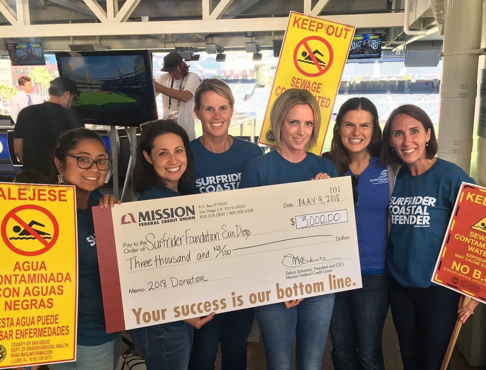 Surfrider Activist Bethany Case with San Diego Chapter