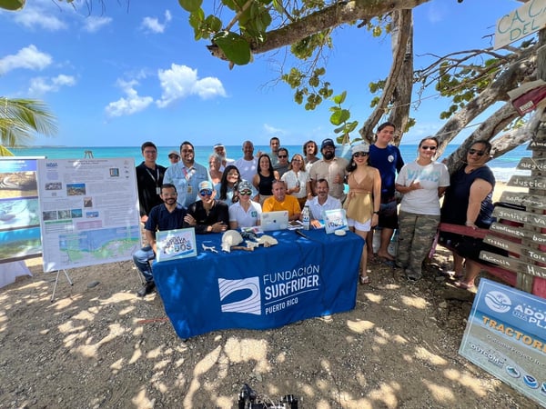 Celebration of new marine reserve in Puerto Rico