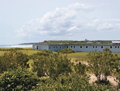The East Deck Motel, long a visual cornerstone of Ditch Plain, is about to be converted into a private membership beach club, according to plans submitted to the East Hampton Town Planning Board. T.E. McMorro