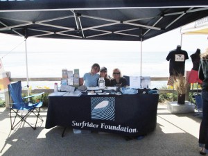 Ashley, Amber, and Jeana at the Surfrider Booth on Saturday! Great work!