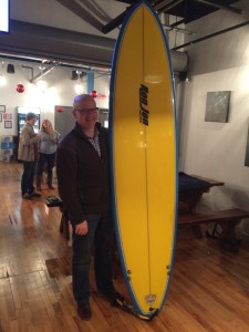 Surfboard Winner Marc Bacon