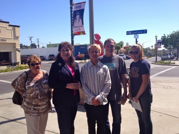 The New Surfrider San Diego Chapter Project to Protect the Ocean from Cigarette Butt Litter in Vist, part of the Carlsbad Watershed