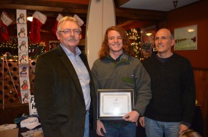 Matt Landon received Certificate of Appreciation 