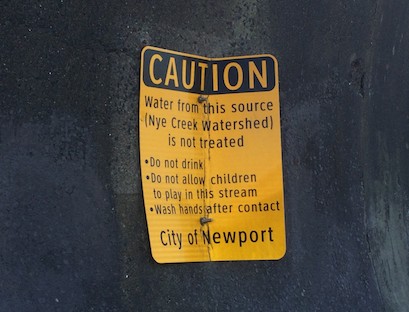 With no state advisory system for freshwater, Surfrider has had worked with cities to help post cautionary signs for freshwater