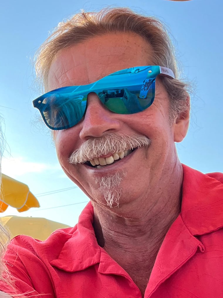 Jeff Sensheimer with the Galveston Surfrider Chapter