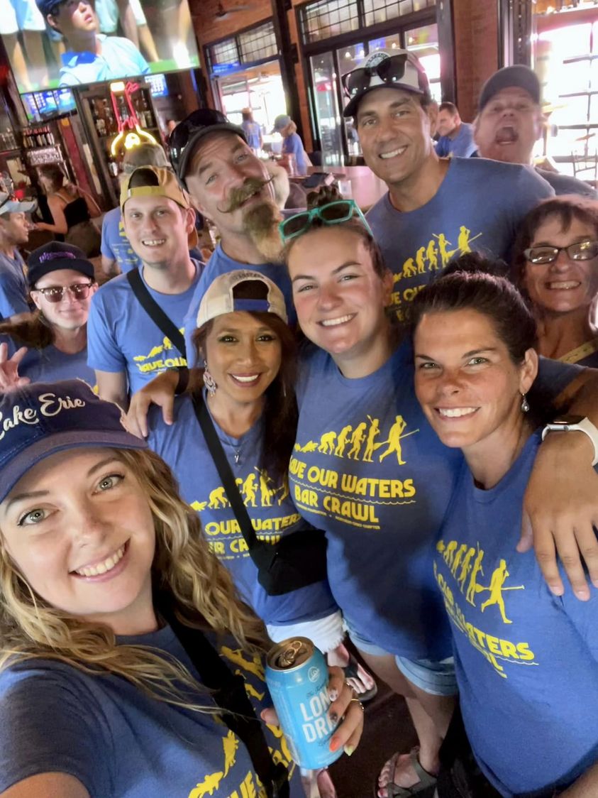 Northern Ohio Surfrider Foundation Chapter Team at 2023 Pub Crawl