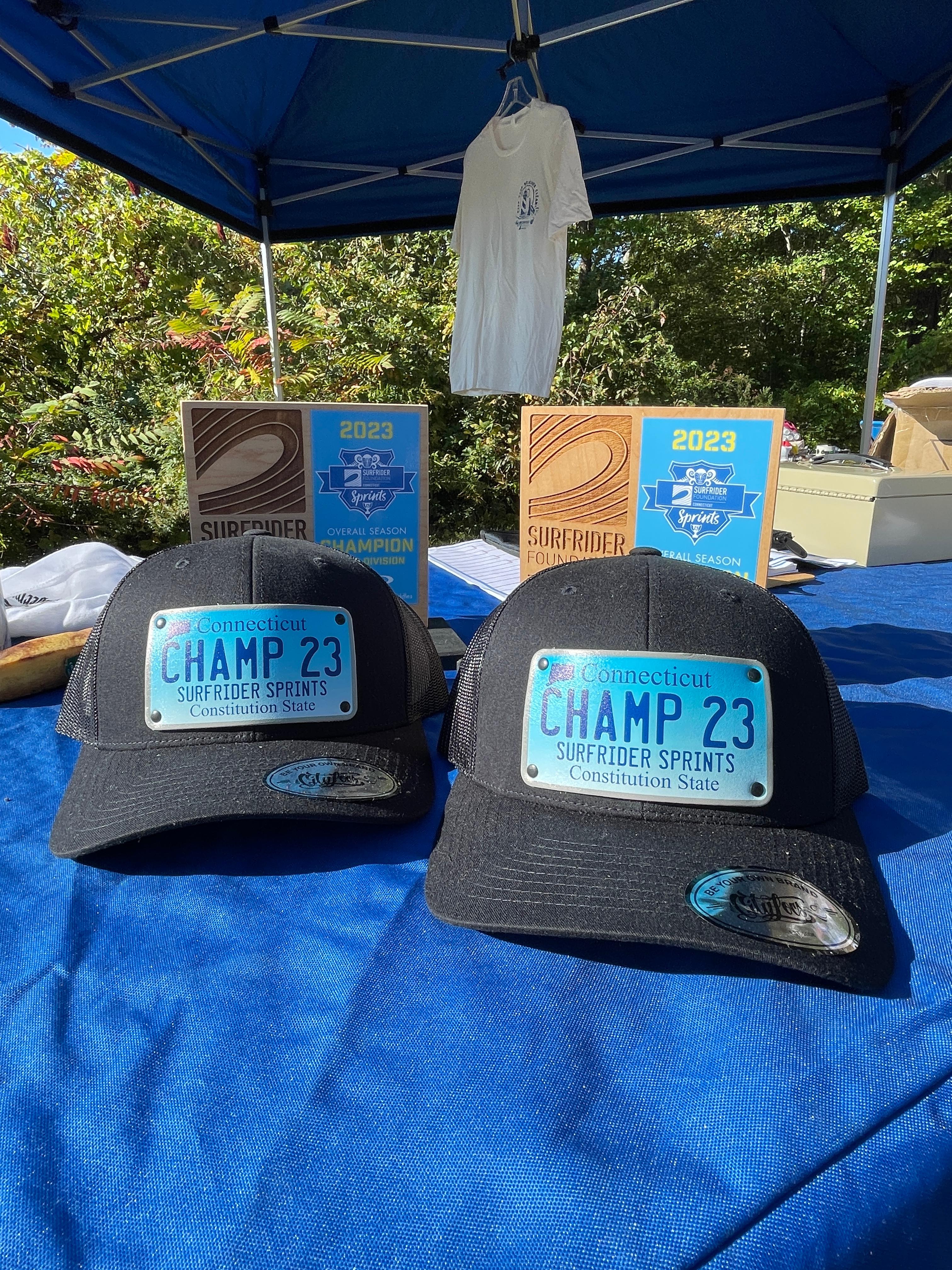 CT sprint winner hats