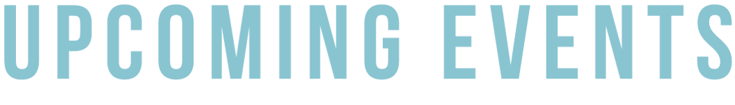 Upcoming events