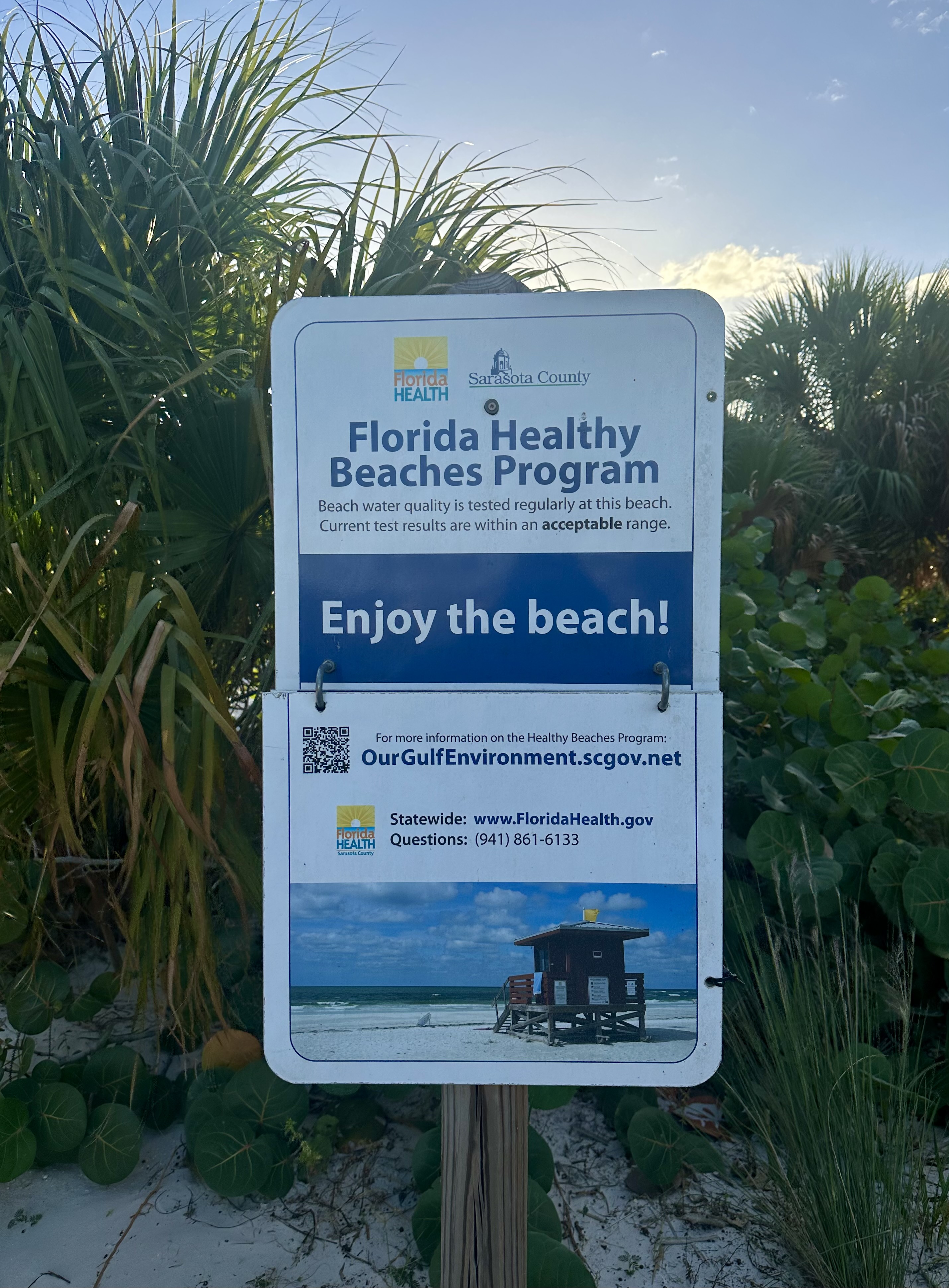 Improve Beach Water Quality Monitoring, Florida