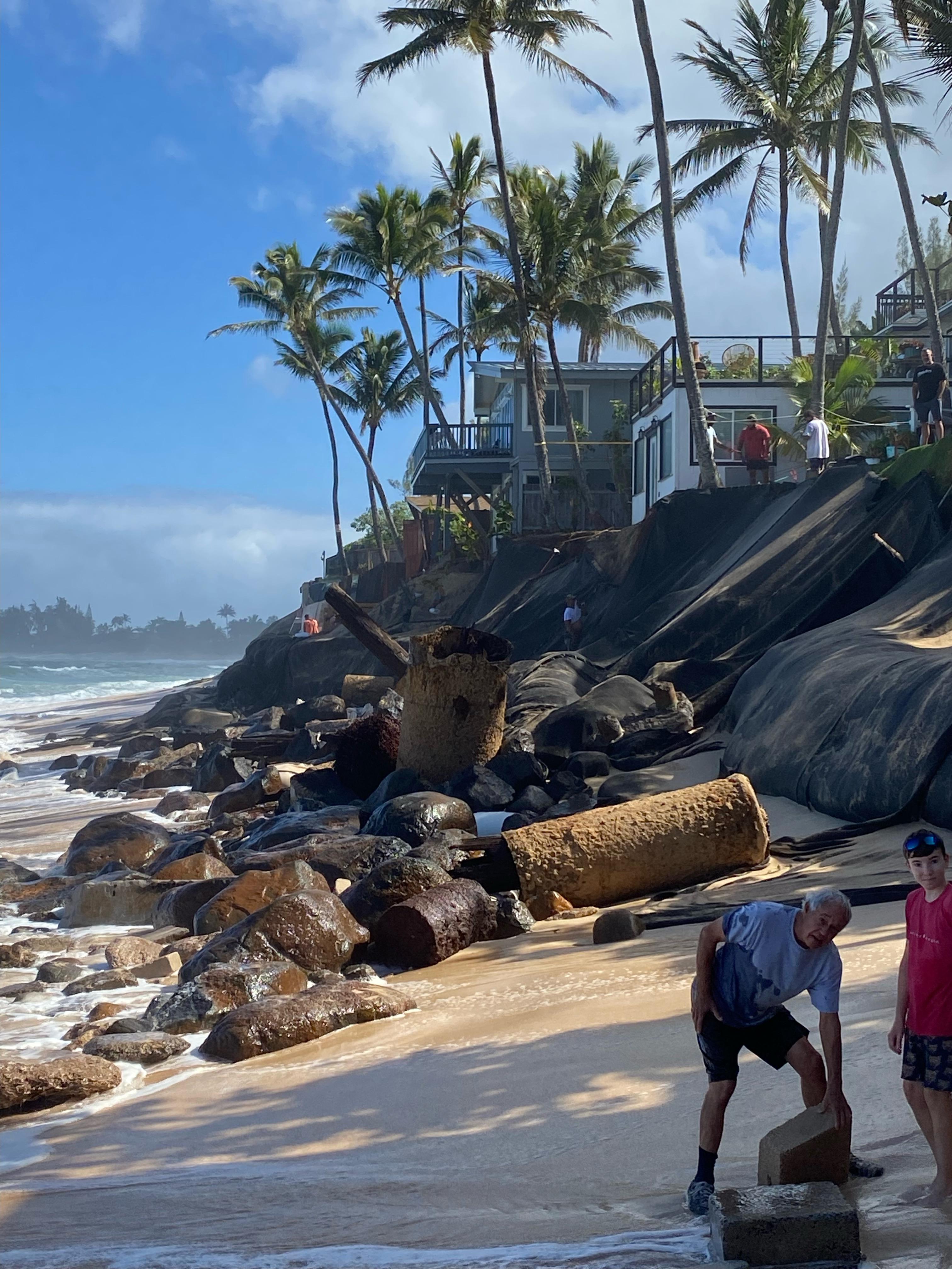 North Shore Oahu Coastal Erosion