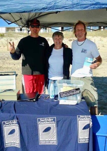 Malcolm, Jane, Craig at an ESA contest in Ocean City, MD