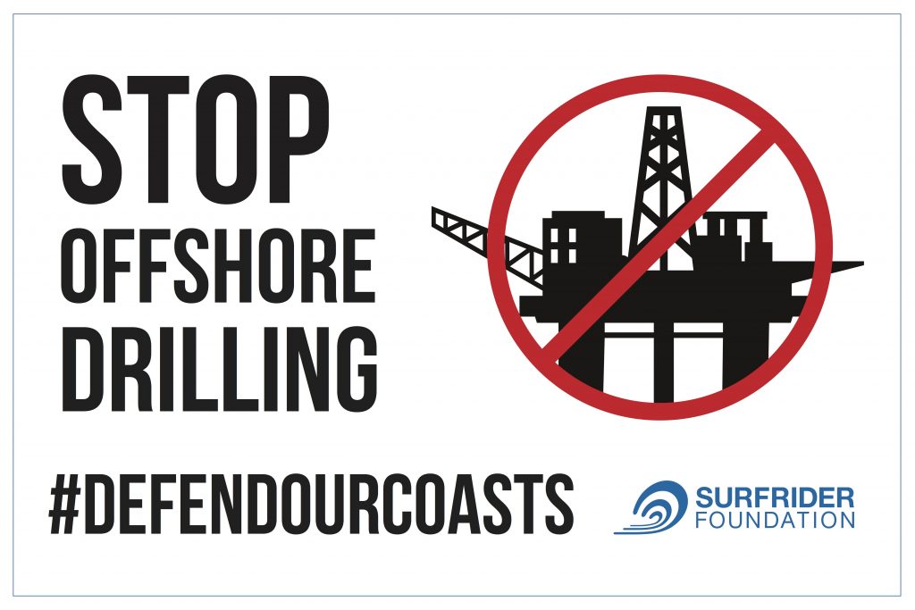 Stop offshore drilling! No new oil rigs!