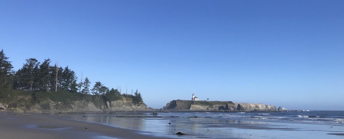 Lighthouse Beach in Coos Bay, Oregon