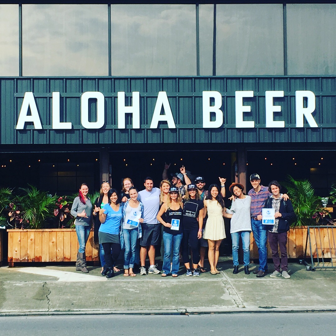 Aloha Beer Company ocean friendly restaurant