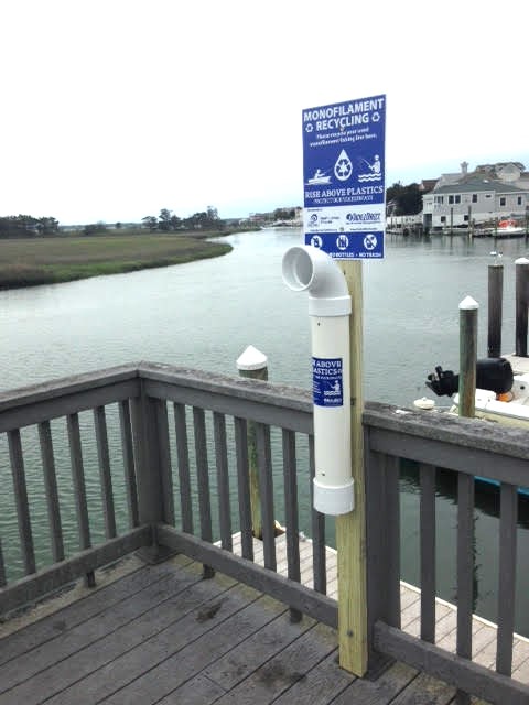 Reducing fishing line pollution one recycling bin at a time