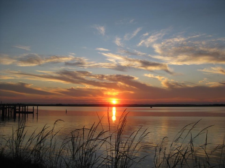 Sunset over the Bay