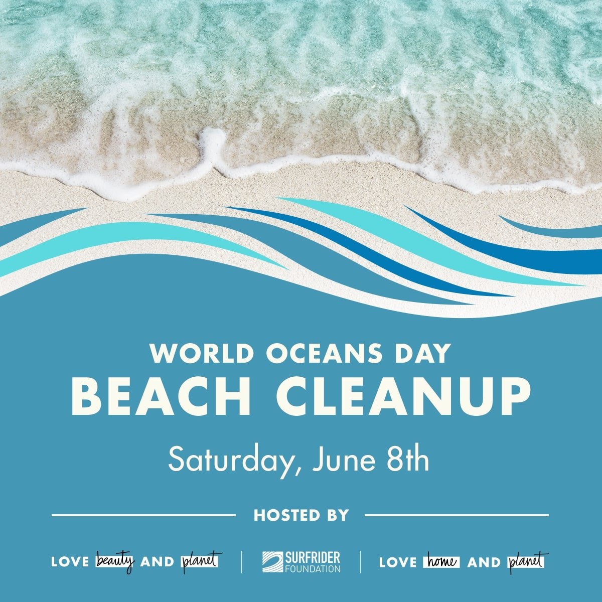 World Oceans Day Beach Cleanup Post