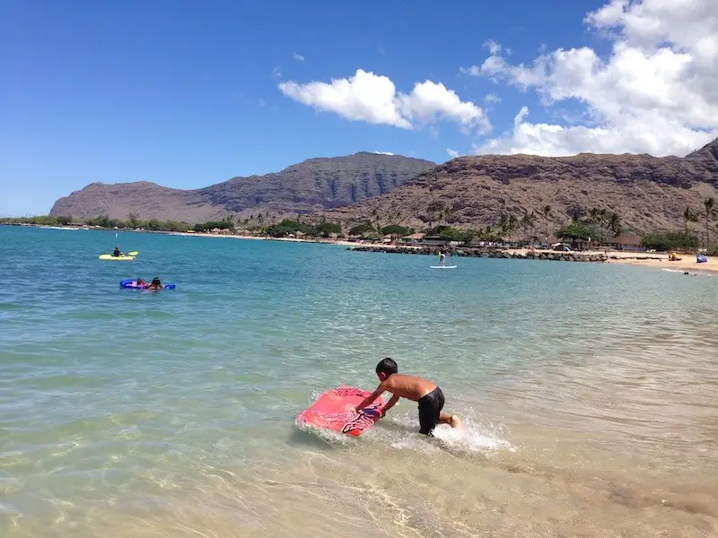 pokai bay water quality on Oahu